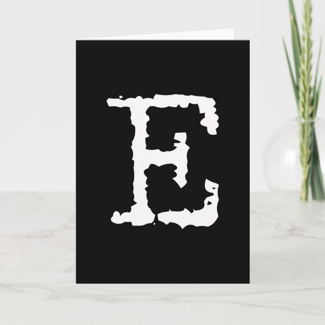Lettre E (Devant)