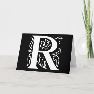Lettre fantaisie R