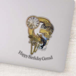 Lettre G Sticker personnalisation Anniversaire