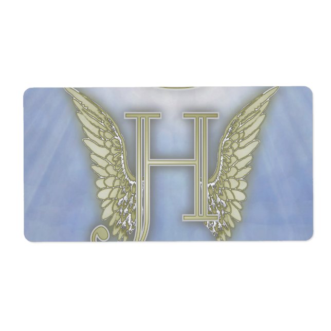 Lettre H Angel Monogramme (Devant)