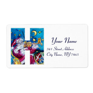 LETTRE H DE NOËL / MONOGRAM PÈRE NOËL INSPIRÉ