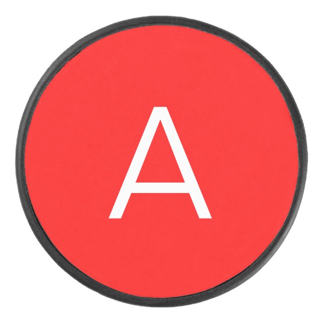 Lettre initiale du monogramme rouge professionnel (Devant)