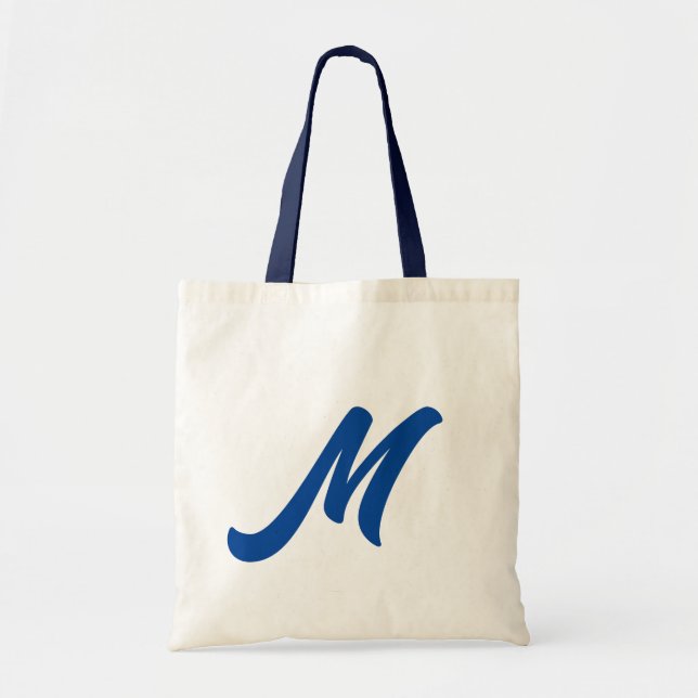 Lettre initiale | Monogramme Moderne Sac fourre-to (Devant)