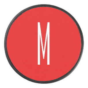 Lettre initiale Monogramme Style moderne Rouge Bla