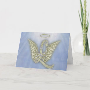 Lettre L Angel Monogramme
