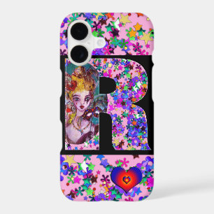 LETTRE R MONOGRAMME DE MASQUÉRADE VALENTINE VÉNÉTI