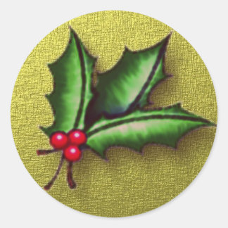 LETTRE Sticker Holly D'Or