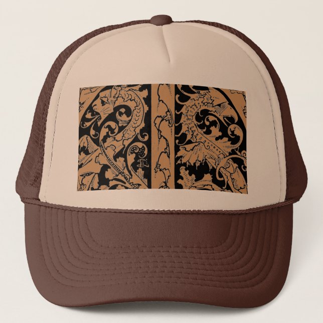 Lettre T avec Casquette Dragons (Devant)