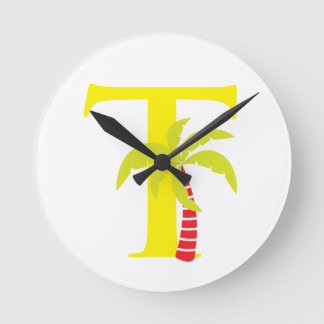 Lettre T - Horloge initiale