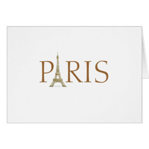 LETTRE Tour Eiffel Paris France Voyage Unique