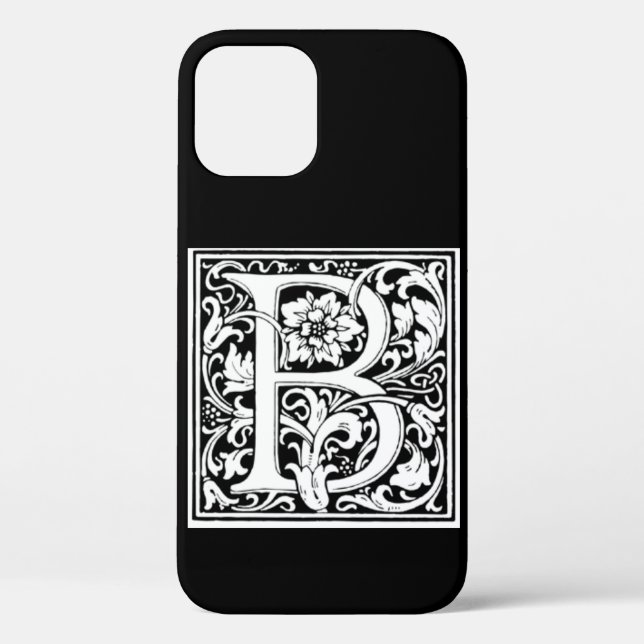 Lettre vintage B iPhone / coque ipad (Verso)