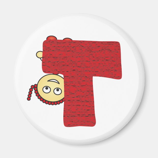Lettre Witty T Magnet (Devant)