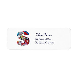 LETTRE XMAS /SANTA CLAUS AVEC MONOGRAM VIOLIN