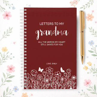 Lettres à mon journal de deuil de grand-mère en ro