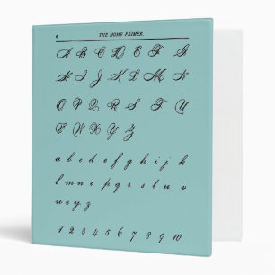Lettres cursives Classeur