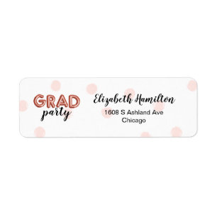 Lettres de ballons Rose Gold Mignonnes Fête de Rem