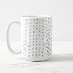 Lettres grecques 15oz Mug