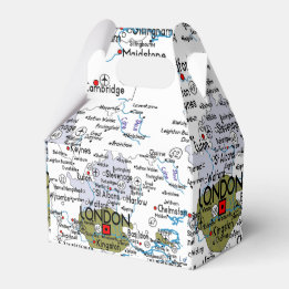 Lett's Go To London Favor Box