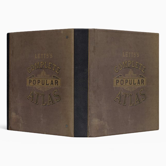 Letts's popular atlas binder (Background)
