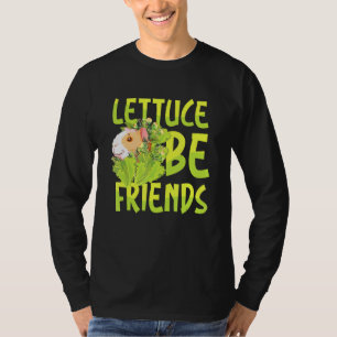 Lettuce Be Friends For A Guinea Pig Breeder T-Shirt