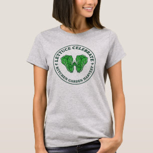 Lettuce Celebrate Funny Kitchen Garden Harvest T-Shirt