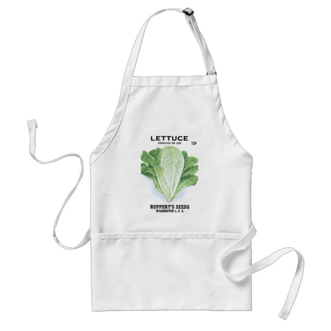 Lettuce Ruppert's Seeds Standard Apron (Front)