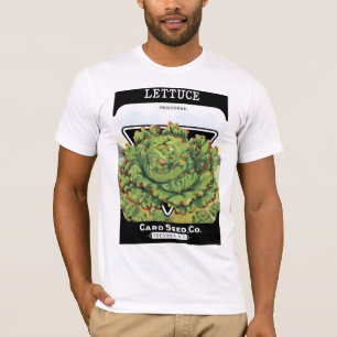 Lettuce Seed Packet Label T-Shirt
