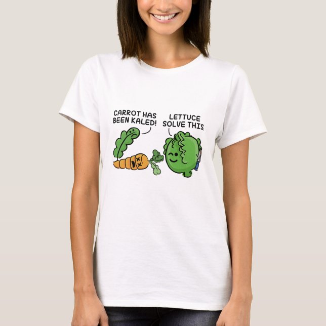 Lettuce Solve This T-Shirt (Front)