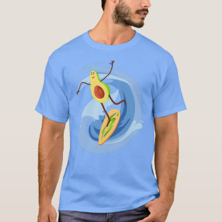 letx27s surfing funny avocado surfing T-Shirt