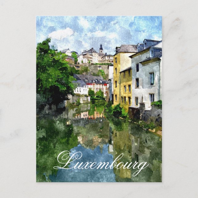 Lëtzebuerg - Luxemburg Postcard (Front)