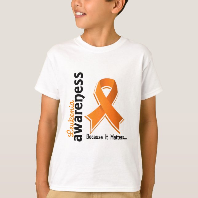 Leukaemia Awareness 5 T-Shirt (Front)