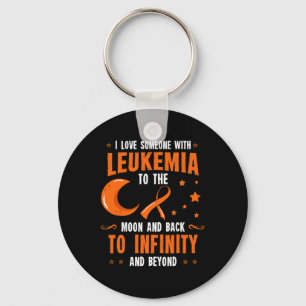 Leukaemia Awareness Blood Cancer Bone Marrow Gift  Keychain