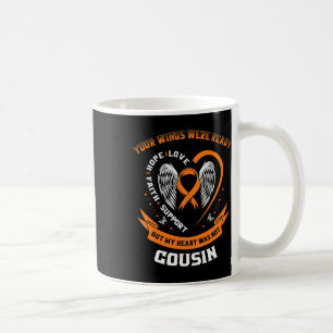Leukaemia Awareness Cousin Childhood Cancer Items Coffee Mug