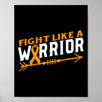 Leukaemia Awareness Fight Like A Warrior Blood Can