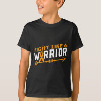 Leukaemia Awareness Fight Like A Warrior Blood Can
