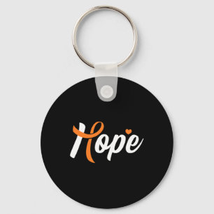 Leukaemia Awareness Hope Blood Cancer Fighter Warr Keychain