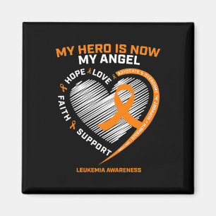 Leukaemia Awareness I Remembrance Mom Dad Grandma Magnet