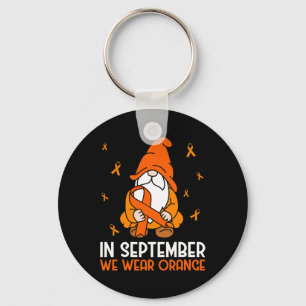 Leukaemia Awareness In September We Wear Orange Gn Keychain