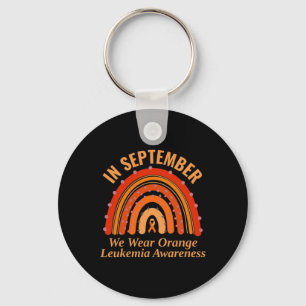 Leukaemia Awareness In September We Wear Orange Ra Keychain