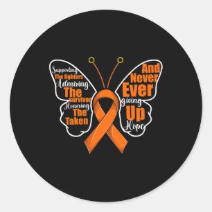 Leukaemia Awareness Month  Classic Round Sticker