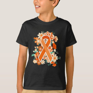 Leukaemia Awareness Products Blood Cancer Leukaemi T-Shirt