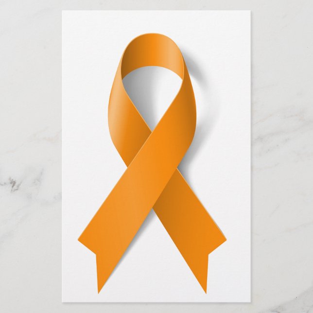 Leukaemia Awareness Ribbon (Front)