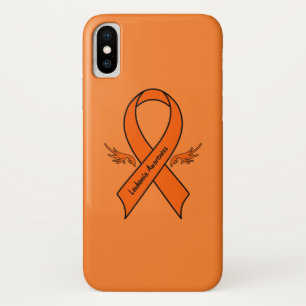 Leukaemia Awareness Ribbon with Wings Case-Mate iPhone Case