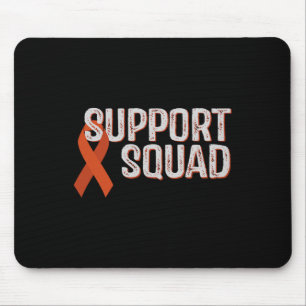 Leukaemia Awareness Support Squad Comfort Colours Mouse Pad
