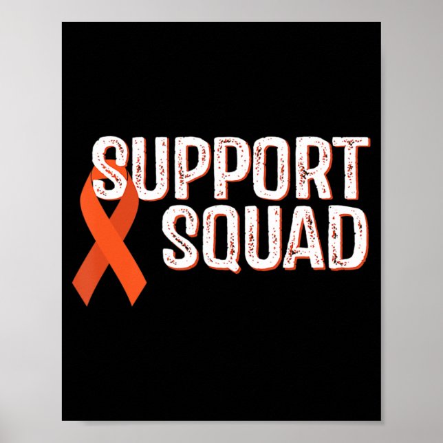 Leukaemia Awareness Support Squad  Poster (Front)