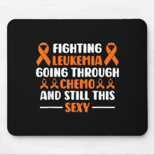 Leukaemia chemo fighter still awareness mouse pad