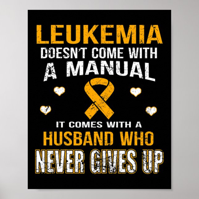 Leukaemia Comes With A Husbynd Who Never Gives Up  Poster (Front)