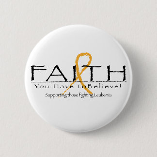 Leukaemia faith-ribbon button