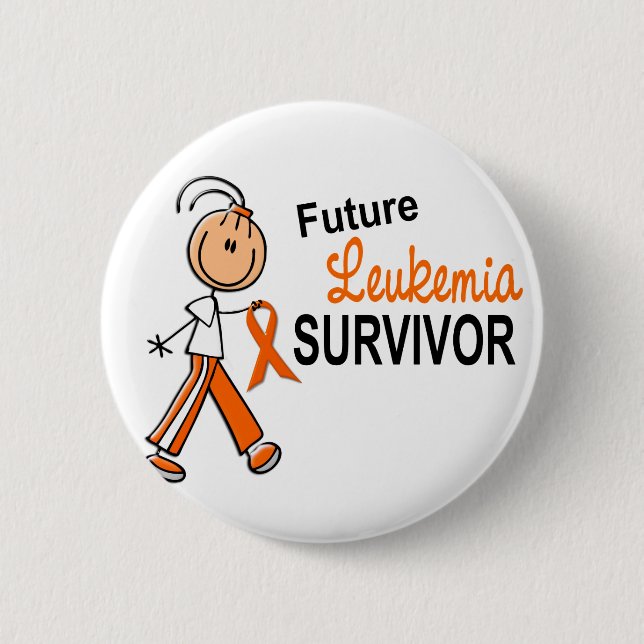 Leukaemia Future Survivor SFT 2 Inch Round Button (Front)