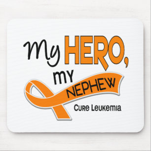 Leukaemia MY HERO MY NEPHEW 42 Mouse Pad
